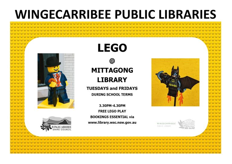 lego @ mittagong library