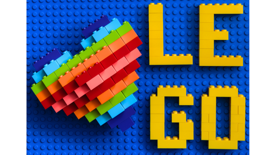 LEGO at the library