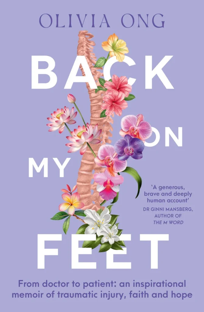 Back on my feet book